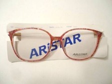 Aristar AR6250 Eyeglass Frames Pink Purple Large 54-16 140 Lot 91 Vintage