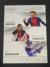 2024 Leaf Special Release Exclusive Legends Edition - Triple Lionel Messi,...