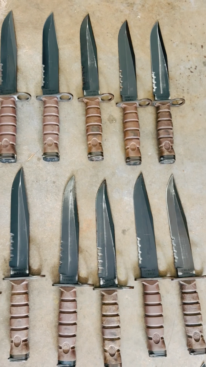 USMC Issued Ontario Knife OKC 3S Bayonet with 8