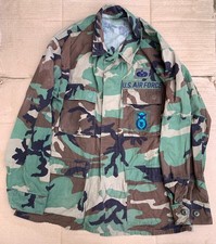 USAF Woodland Camo BDU Jacket Size Medium Regular