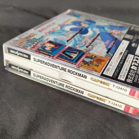 Super Adventure Rockman SEGA Saturn Game Disk, Manual, Case set, Working, Japan