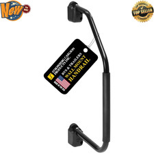 Door Grab Handle Fold Away Bar Rv Camper Trailer Motorhome Secure Grip Hand Rail