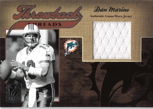Dan Marino - You choose! Inserts, parallels, game-used! Dolphins NrMt