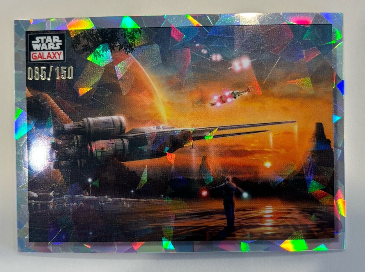 Star Wars Galaxy Topps Chrome 2023 - Dawn of the Rebellion #93 - Atomic 65/150