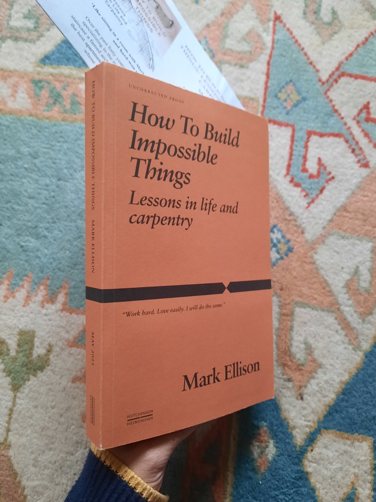 Mark Ellison How to Build Impossible Things (Paperback)