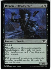 Desperate Bloodseeker C Outlaws of Thunder Junction OTJ Foil 86 MTG LP