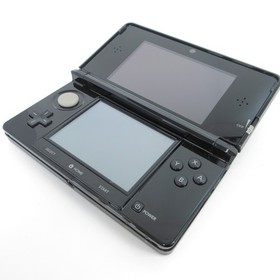 【Excellent】Nintendo 3DS Clear Black Console Japanese Edition #DEN0124/08