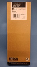Genuine Epson T5441 Photo Black Ink Cartridge 220ml - Original and sealed