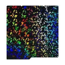 264X276mm PEF+PEY Build Plate for Kobra S1, Rainbow 264x276mm, 