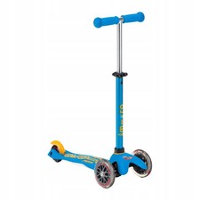 Mini Monopattino per Bambini 3 Ruote Blu Oceano, 2+ Anni, 35kg Max