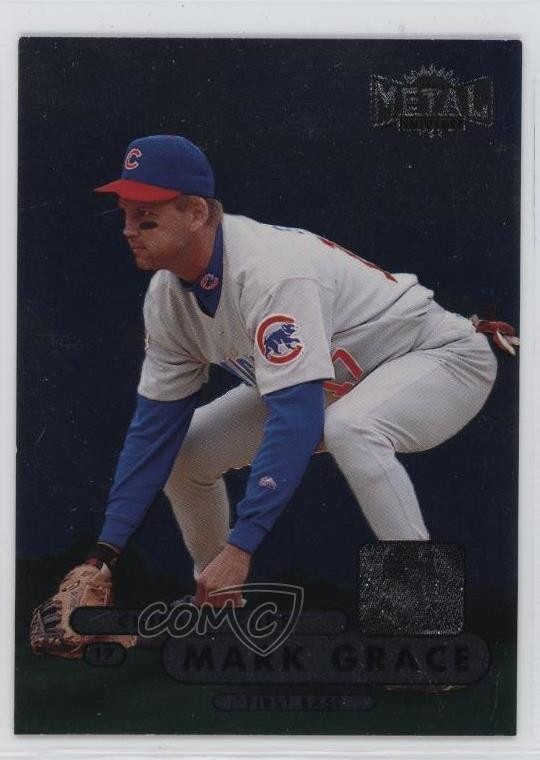 1998 Metal Universe Mark Grace #89 0b3