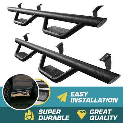 For 07-21 Toyota Tundra Crew Max Cab Side Step Running Board Drop Step Nerf Bar