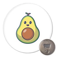 Magnet Avocado FlaschenöFfner Avocado Geschenkidee PräSent Mitbringsel Souvenir