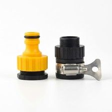Hose Tap Connector, to Kitchen Taps 12-16mm, Yellow?black 