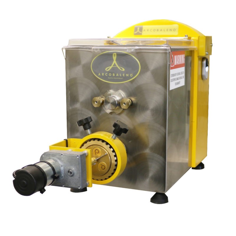 Arcobaleno AEX18 Countertop Pasta Extruder and Mixer, 15-20 lbs Output/hr, 1/...