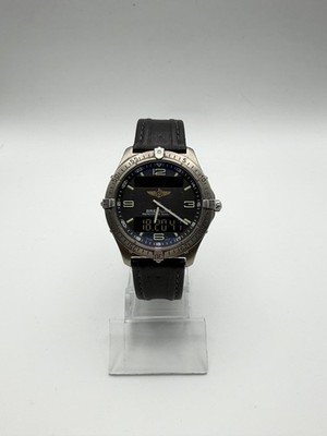 Breitling Aerospace Ref. E65062   Ana-Digi Multifunktionsuhr   Papiere 1997