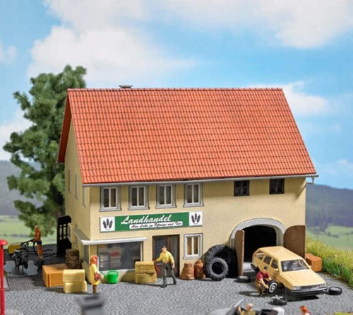 Kit de tienda de granja Busch 1665 calibre HO/OO | Zustand: New