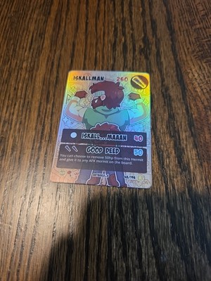 Hermitcraft TCG Series 2 Alter Ego Rare Holographic Iskallman
