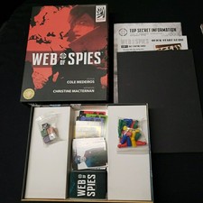 Web Of Spies (Board Game, 2014) Cole Medeiros Games deckbuilding