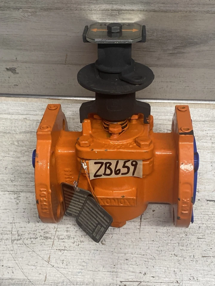 Tufline Xomox 9RB709 — 1-1/2" Manual Ball Valve 200PSI 400°F DI/PFA Class 150 - Image 2 of 4