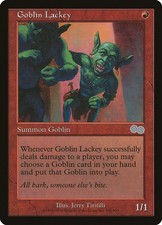 Goblin Lackey #190 *Normal* (NM) - Saga di Urza MTG
