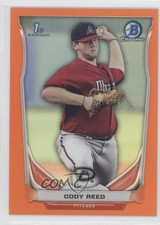 2014 Bowman Draft Chrome Orange Refractor 25/25 Cody Reed #CDP52 0o9