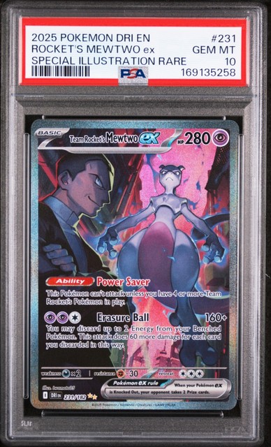 Team Rocket's Mewtwo ex #231 (Destined Rivals (2025))