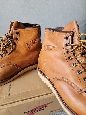 RARE SIDE LOGO! 9.5EE Red Wing 10875/875 Boots AMAZING YELLOW