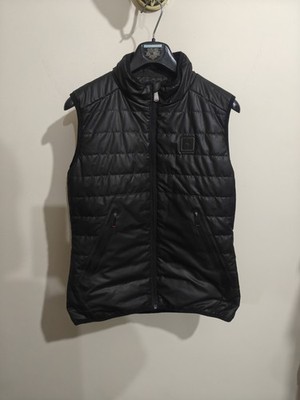 Women's Liverpool FC LFC Firma Womens Wadded Gilet Size UK 10 Black Zip Up 