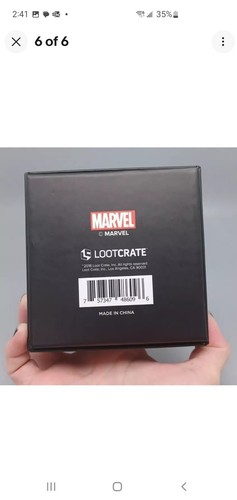 Deadpool Corps Napkin Rings Club Merc Marvel Loot Crate Set of 4 in Box - Picture 6 of 7
