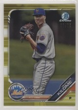 2019 Bowman Chrome Prospects Yellow Refractor 7/75 Franklyn Kilome #BCP-39 00dd