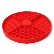 Pet Placemat Cat Dogs Lick Silicone Mat Slow Food Bowl With Suction Dog Feeder