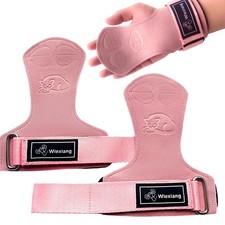 Wiexiang Adjustable Neoprene Padded Wrist Wraps for Weightlifting (Pair)