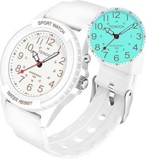 TENOCK 50M Waterproof Watch for Women Men wit...