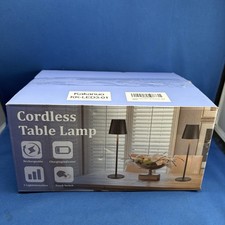 Kakanuo Cordless LED Table Lamp, 3 Intensities Dimming, 3K,4K,5K Rechargeable