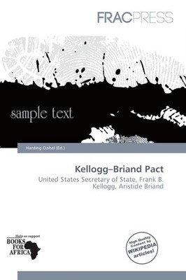 Harding Ozihel | Kellogg-Briand Pact | Taschenbuch | Englisch (2026)