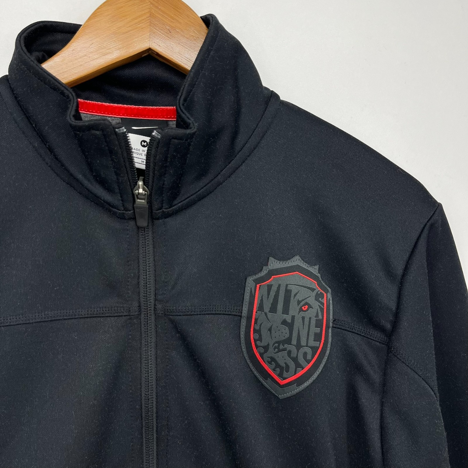 SACAI X NIKE Nike Lebron James Track Jacket Uomo Taglia S Nero Full Zip L23 King Witness