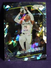 2025 PRIZM WNBA SILVER ICE #73 ARIKE OGUNBOWALE WINGS
