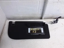 2023 FORD F250SD Passenger Right Side Black Cloth Sun Visor with Lighted Mirror