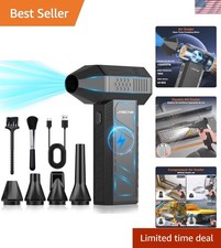 Compressed Air Duster-130000RPM Super Power Air Blower with Brushless Motor ...