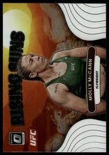 2023 Donruss Optic UFC Molly McCann #14 Rising Suns
