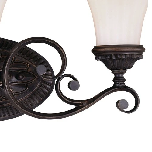 Avenant 3-Light Bathroom Light in Traditional Style 10.5 Inches Tall and 23 - Picture 5 of 11