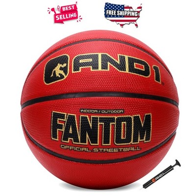 Basketball 29.5  Official Size 7 Deep Channel Rubber Durable Indoor Outdoor Play