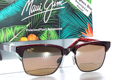 Maui Jim KAWIKA Tortoise Gold POLARIZED Bronze READERS 2.00 Sunglass H257-16C20