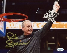 RICK BARNES SIGNED 8x10 PHOTO AUTOGRAPHED TENNESSEE VOLUNTEERS BASKETBALL ACOA