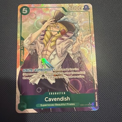 Cavendish (Alternate Art) EB01-012 Extra Booster: Memorial Collection Foil