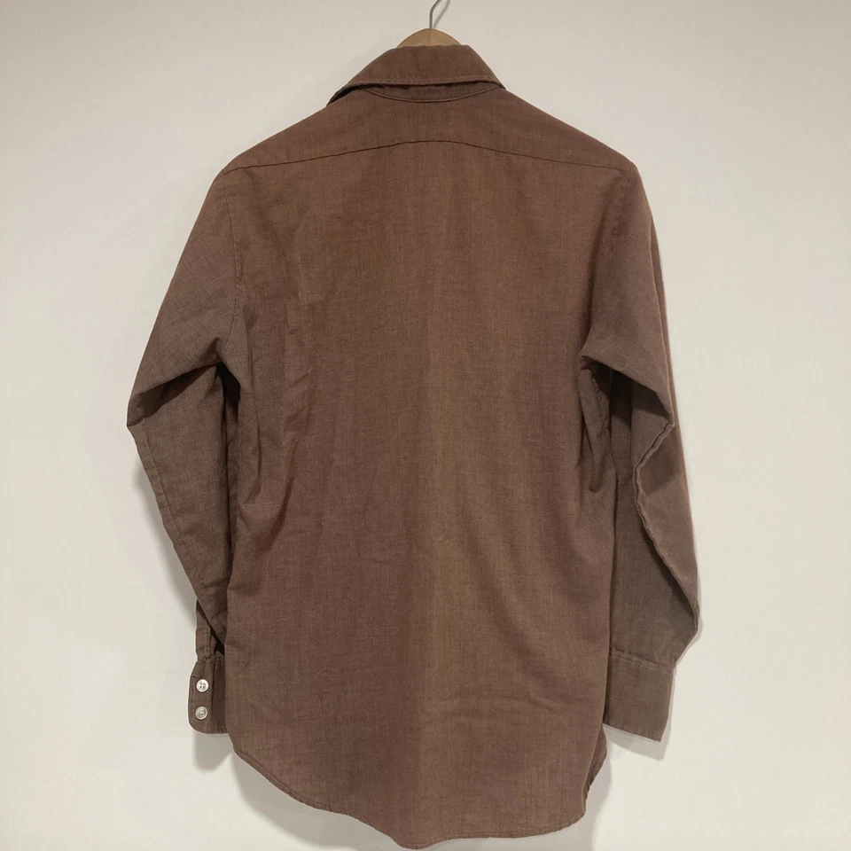 Vintage Levi’s White Tab Western Button Shirt Size Medium Cotton Poly USA - Image 4 of 4