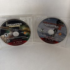 Uncharted Drake’s Fortune & Uncharted 2: Among Thieves ps3 WITHOUT CASE