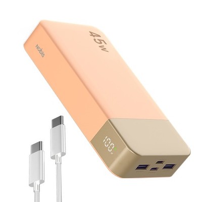 Power bank 20000mAh 45W Tragbar Schnellladegerät Batterie Ladegerät Für Handy