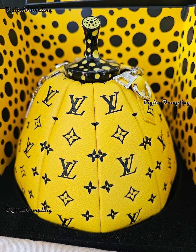 Louis Vuitton x Yayoi Kusama Limited Edition Pumpkin Bag Yellow Monogram image 2